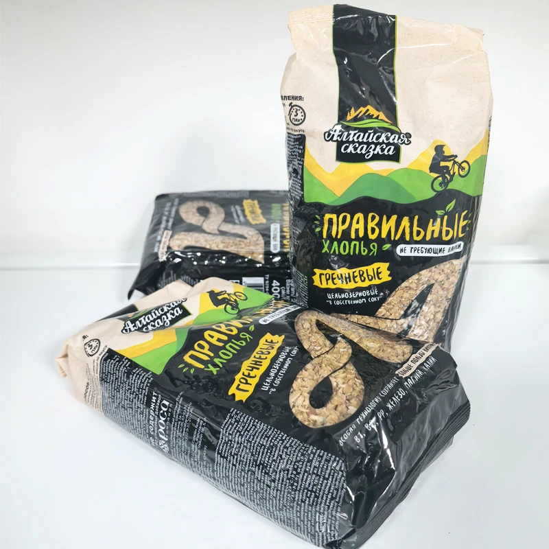 【驻华总仓】拍一发二俄罗斯涅夫斯基免煮黑麦荞麦麦片400克