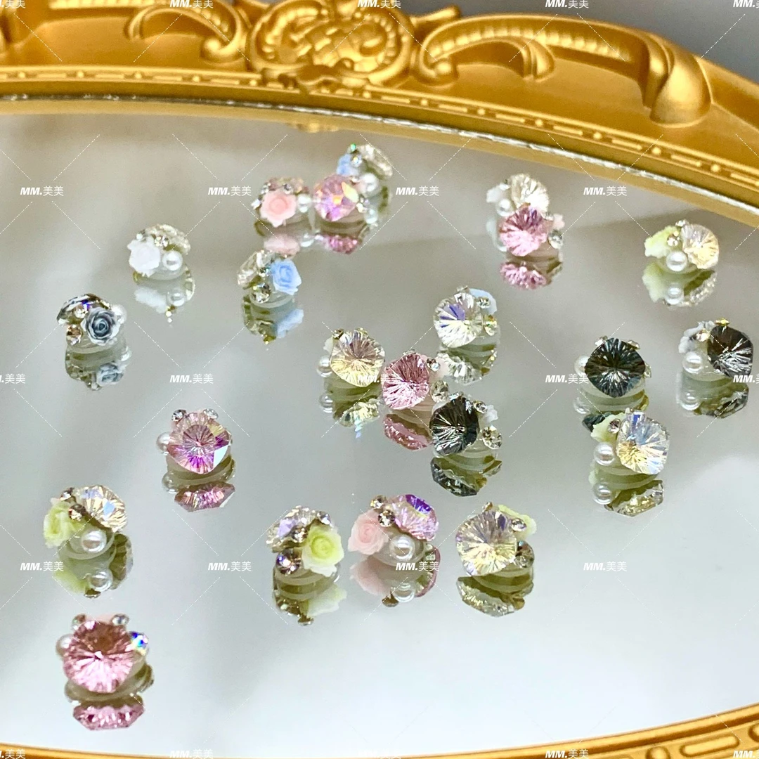 【M.M千禧肥方成品堆钻】堆堆钻成品堆钻手工堆钻新款美甲钻新手款