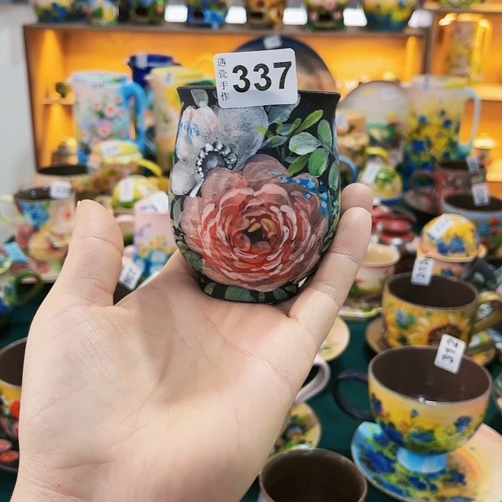 杯纯纯油画杯杯杯