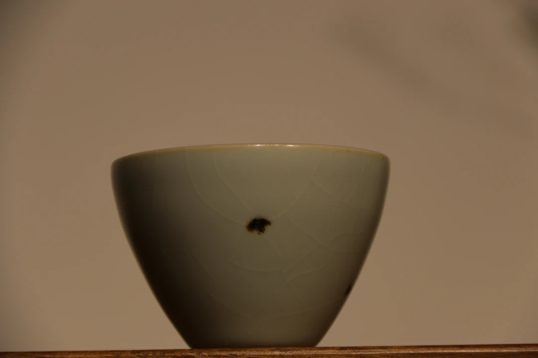 台湾 章格铭 迷工造物 铁斑汝窑 闻香杯 茶杯陶瓷