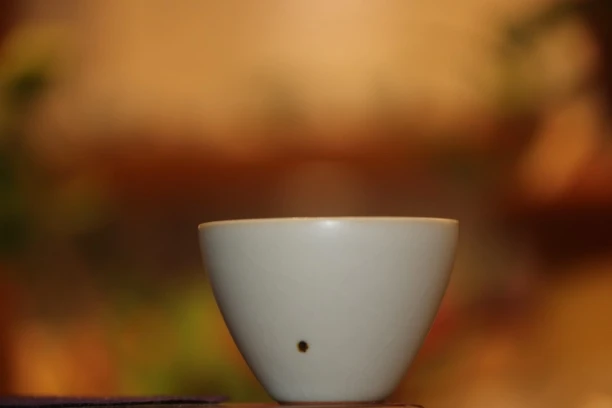 台湾茶器 章格铭 铁斑汝窑 闻香杯 岩茶杯 汝窑杯 迷宫造物陶瓷