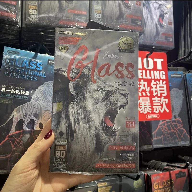 REMAX高清全屏钢化膜iPhoneXS/11/12/13/14各型号钢化膜