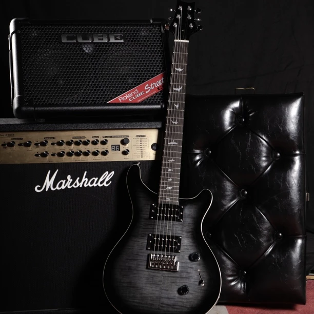 prs型24品电吉他双双经典复古摇滚练习演出初学者进阶专业电吉他