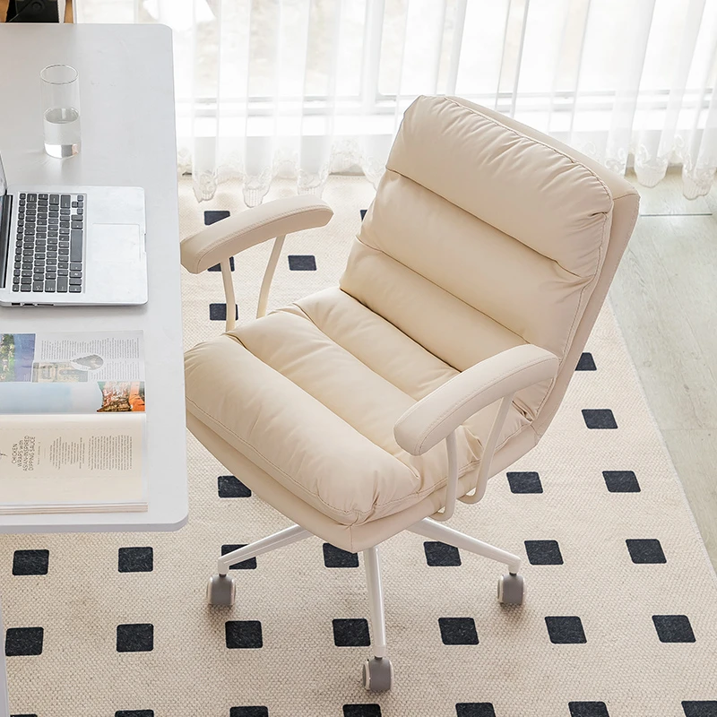 电脑椅舒适家用办公座椅卧室梳妆凳书房升降转椅学生学习书桌椅子