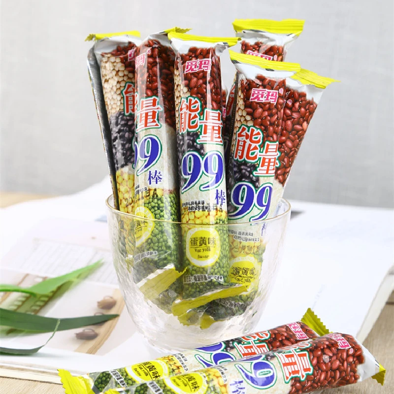 能量99棒米果粗米芝士味饱腹能量棒夹心饼糙米卷适合充饥米谷米饼