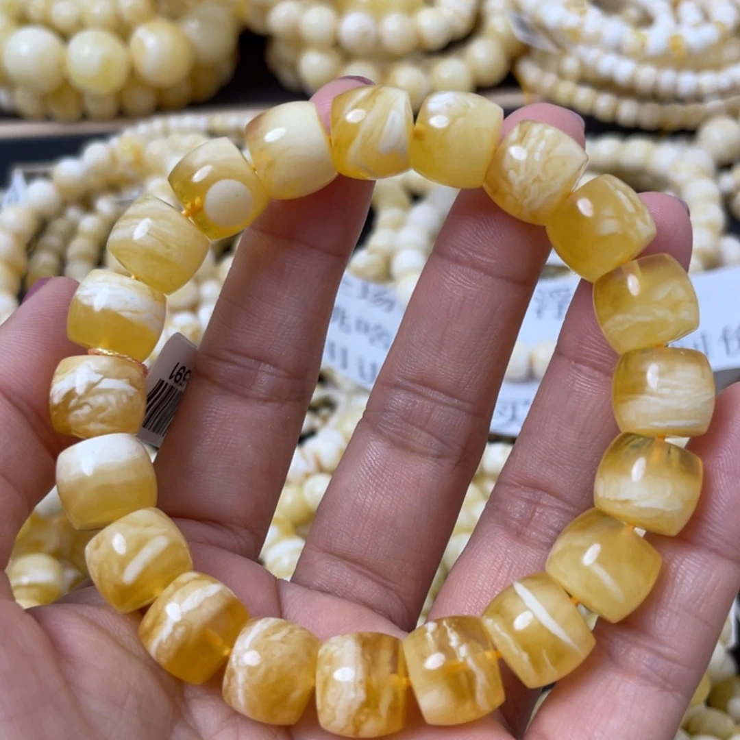 【闪购商品】琥珀手链未镶嵌闪****电