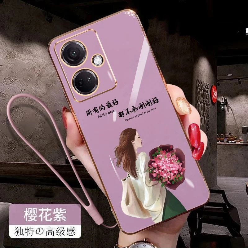 oppoa2手机壳刚刚好电镀软硅胶挂绳防摔镜头全包加高保护套时尚
