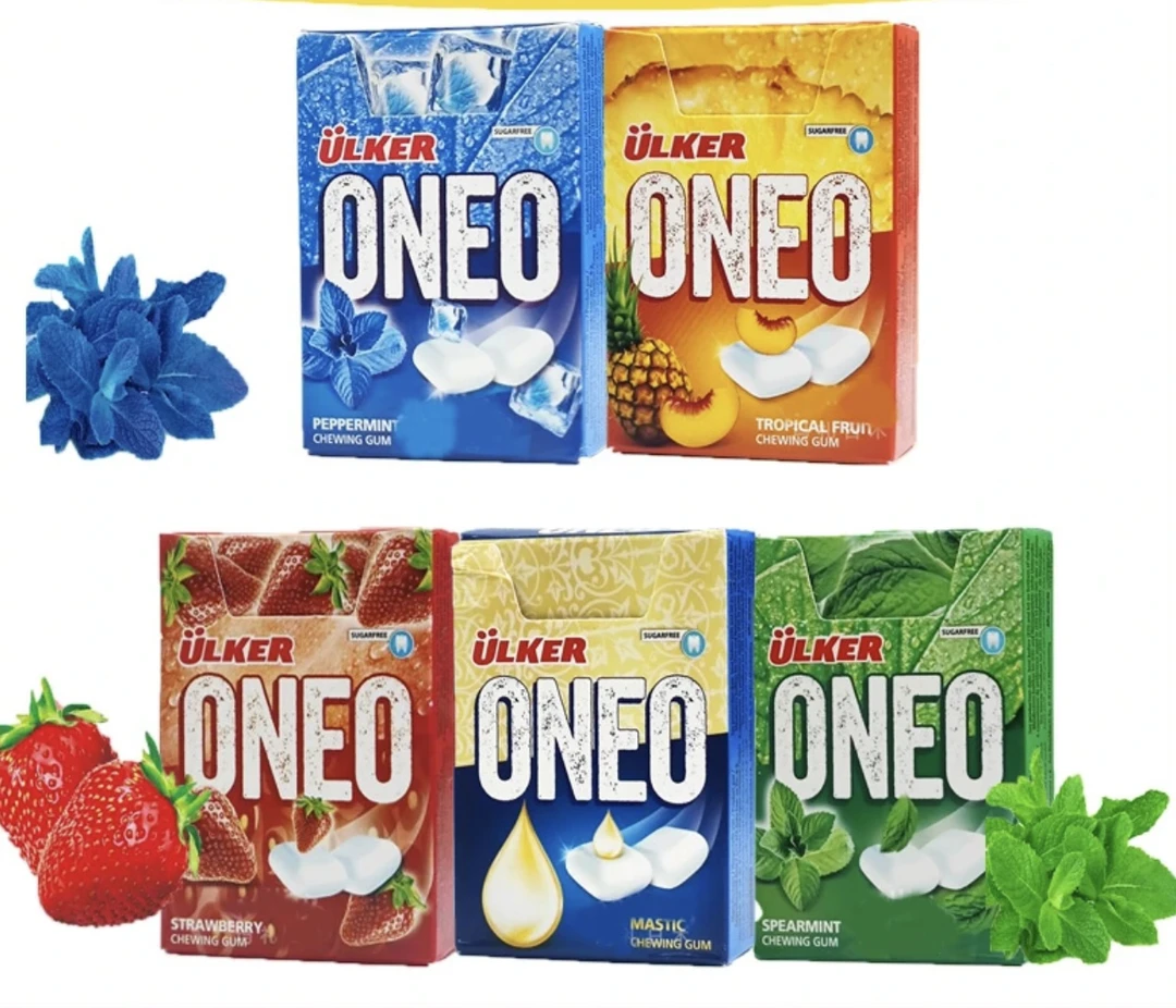 (买一发四)土耳其进口Ulker ONEO无糖口香糖 包邮