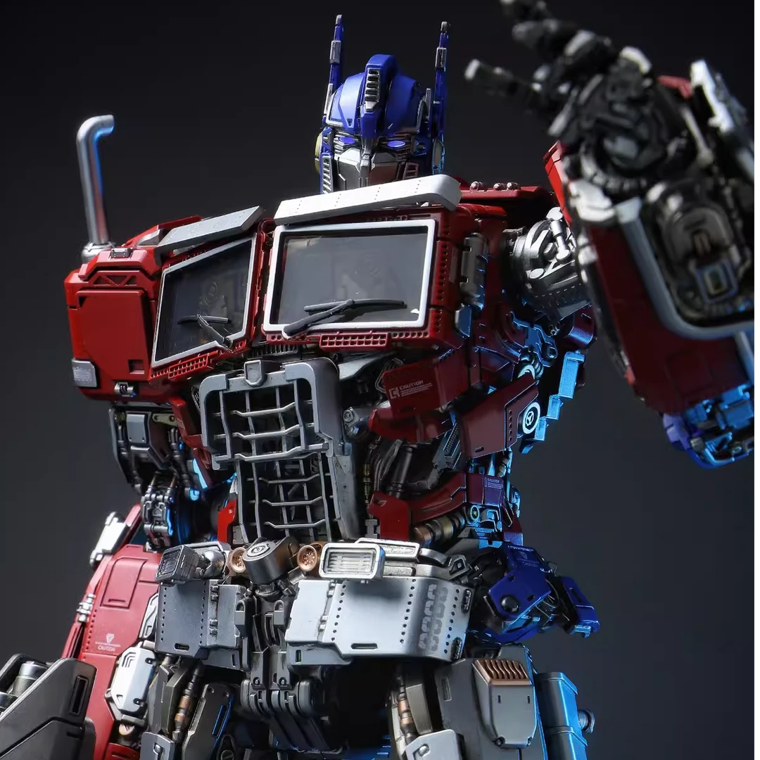 精英领袖柱合金骨架可动成品玩具模型拿可擎天摆件男礼物汽车人