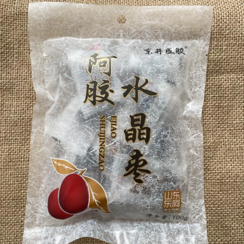 【燕姐补贴】东井盛胶 阿胶水晶枣100g