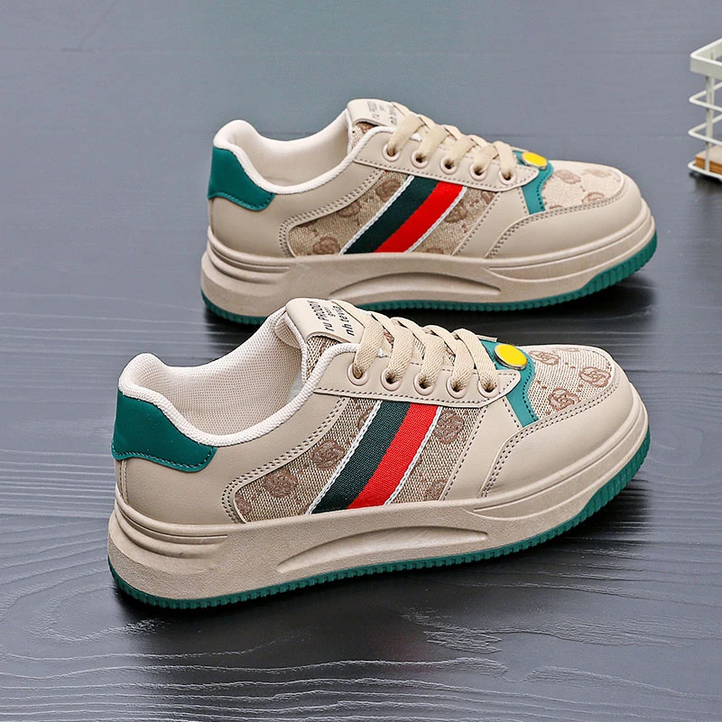 2025新款秋季厚底时尚板鞋女百搭女鞋小众ins潮鞋平底运动休闲鞋