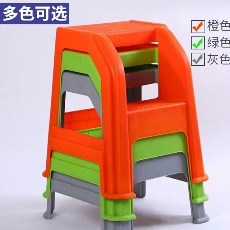 无品牌洗车凳子汽车美容专用塑料台阶高低凳子防滑轻便加厚登高梯