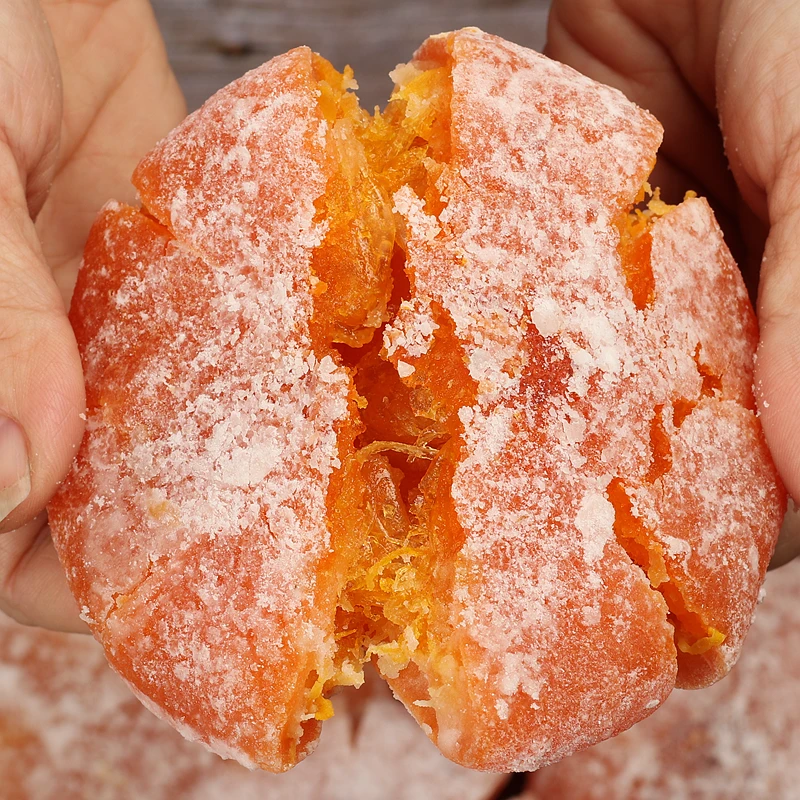 潮州牌坊街潮汕特产传统老式手工柑饼糖桔子饼金桔饼蜜饯橘饼馅料