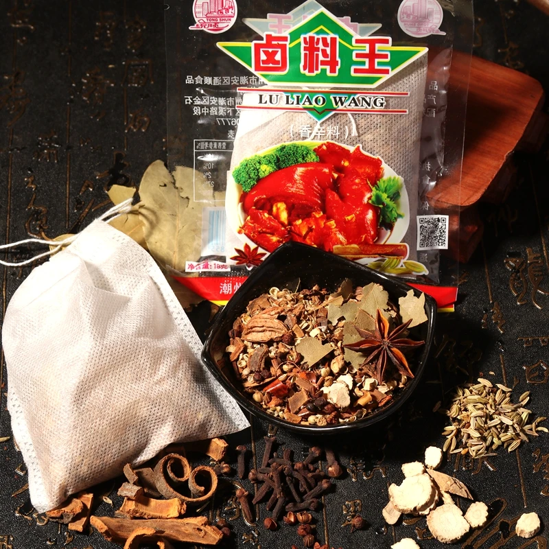 潮汕潮州卤水十三香卤料卤鹅卤肉包桂皮八角五香卤粉香辛料调味品