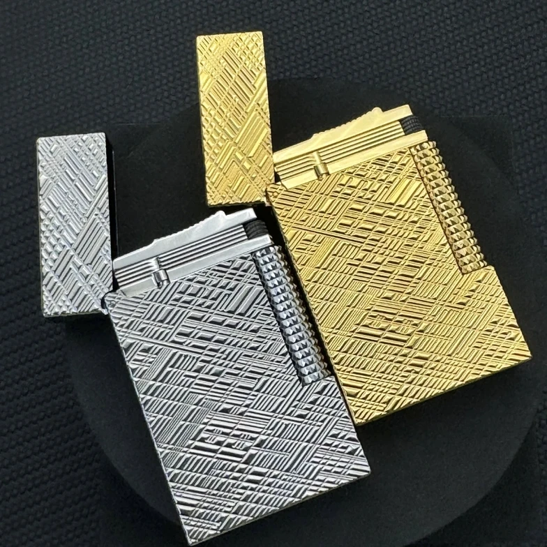 卡路搓刀纹朗声打火机简约男士打火机经典时尚打火机LS15