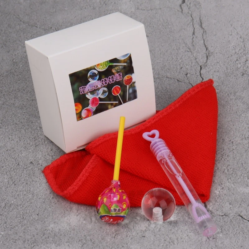 【泡泡变棒棒糖 互动 幼儿园 小朋友 早教 派对 魔术道具 情人节】