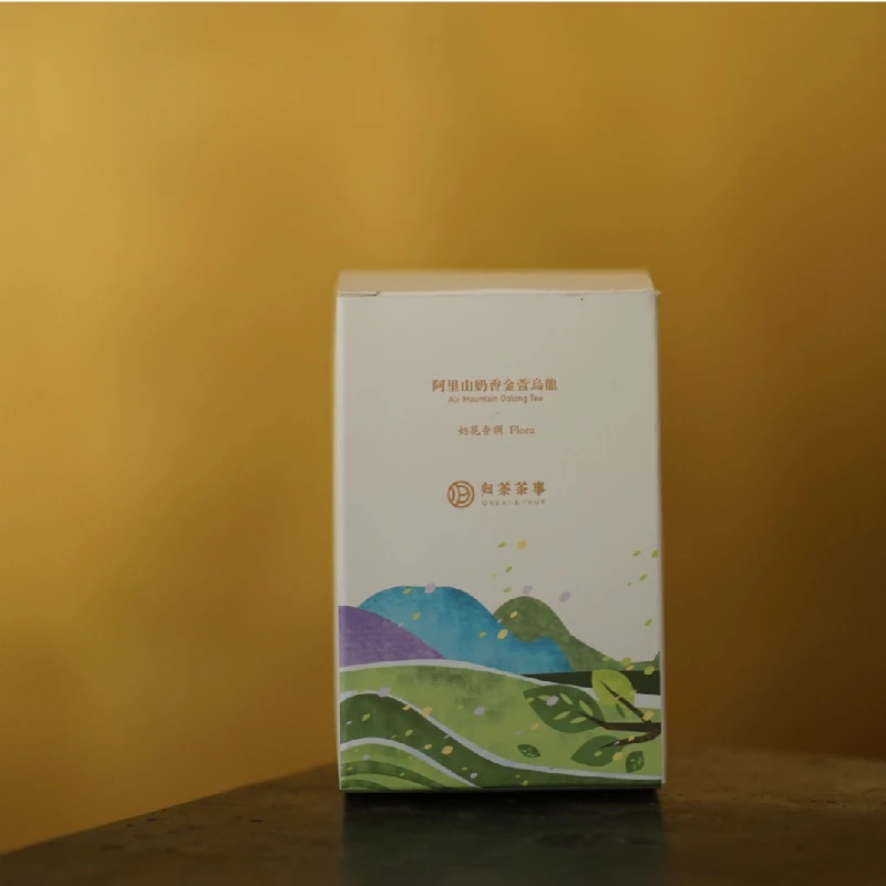 归荼茶事｜金萱乌龙2022年神农奖金奖高山茶台湾硬枝乌龙75g