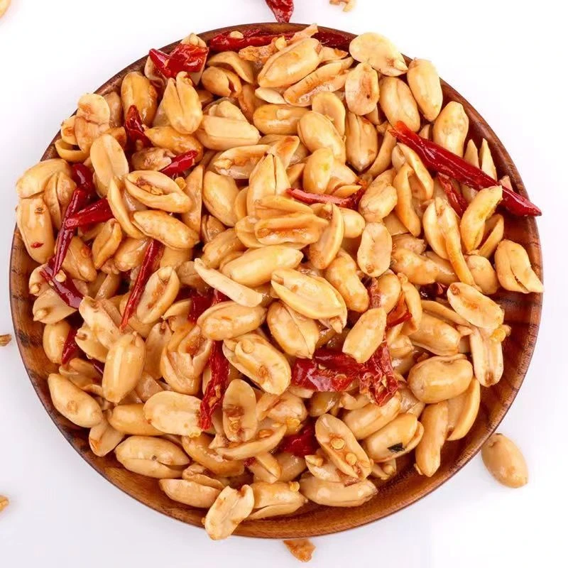 轻松一磕营养麻辣酒鬼香辣原味花生休闲零食居下酒菜配酒开袋即食