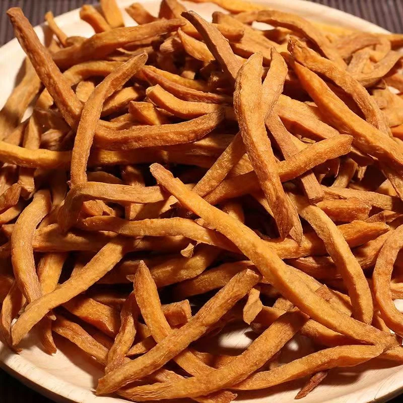 红薯条不外加油原味铁锅沙炒脆原味红薯干地瓜干加蹦脆磨牙小零食