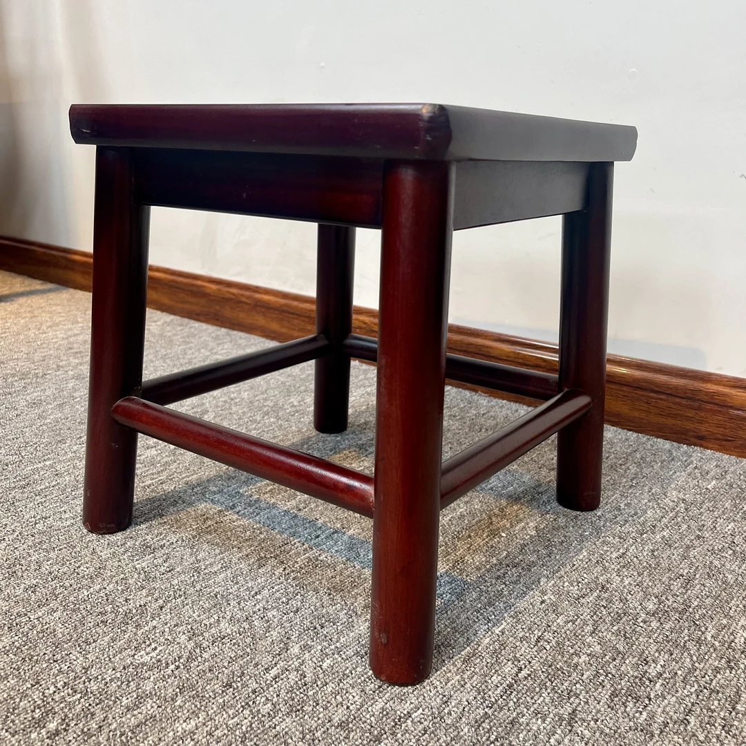 【潮和新】酸Z小四方凳新中式客厅家用简约小凳