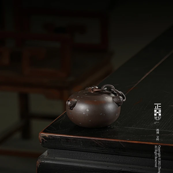 正器典藏 鲍仲梅 镶嵌天王 《博浪锤》全手工收藏紫砂壶纯手工