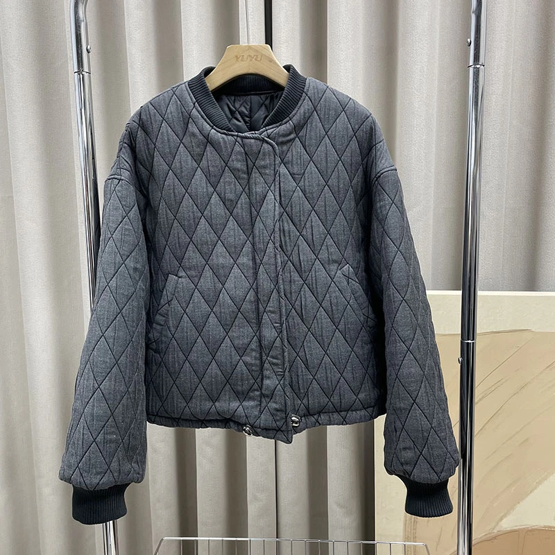 冬季短款宽松休闲棉衣