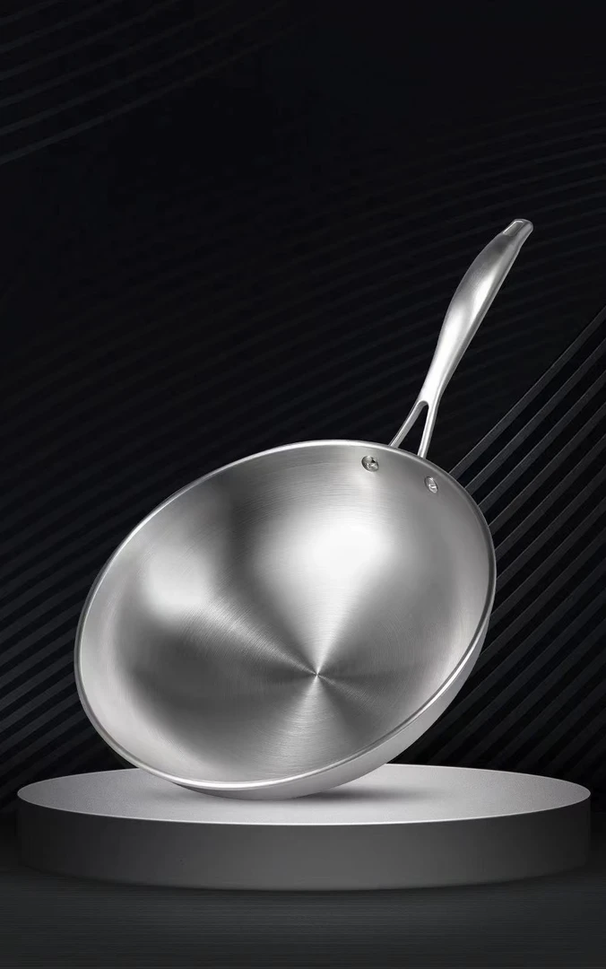 多星燃气不绣钢炒锅