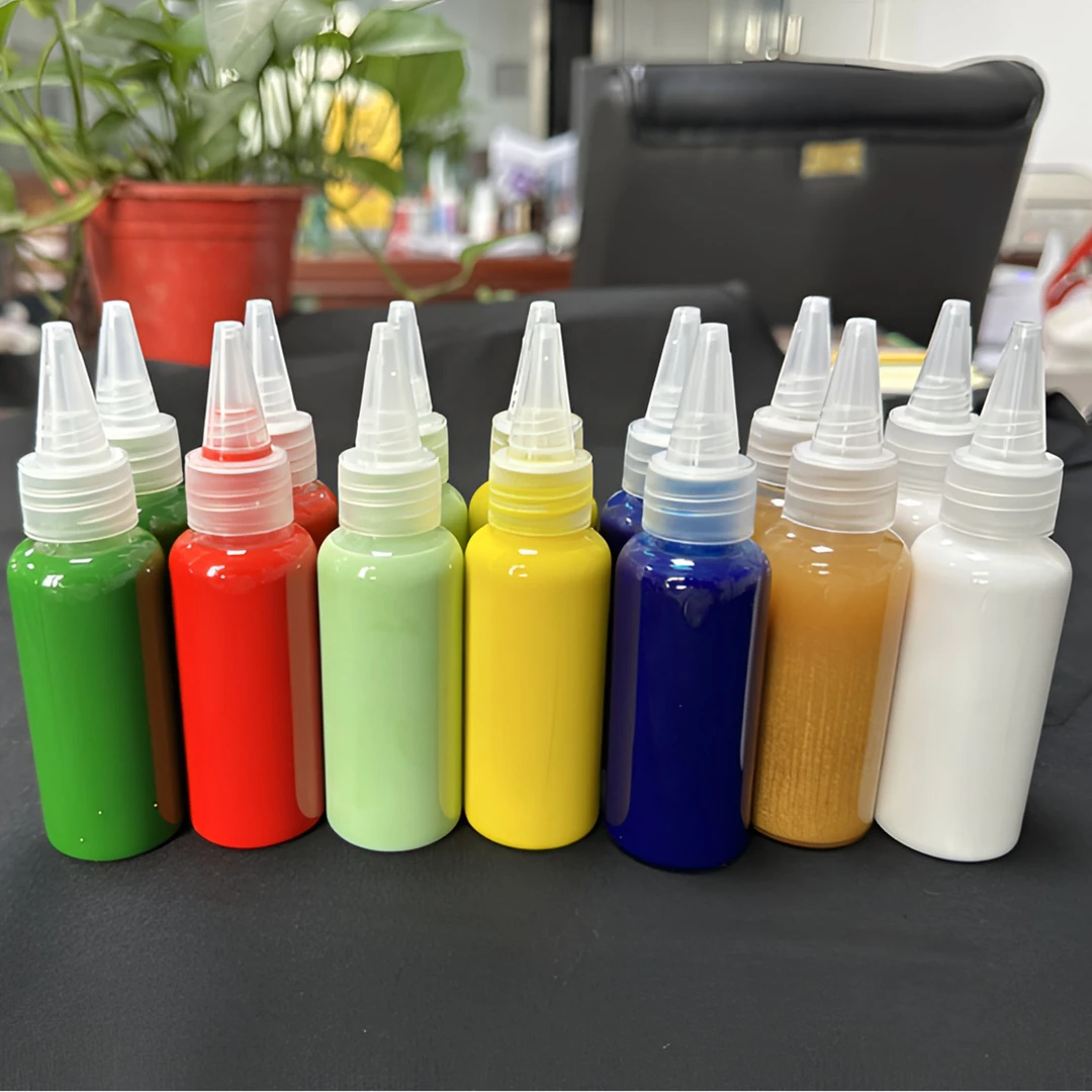 文猫网漂流漆漂漆/摆摊展示大漆颜料生漆团扇折扇漂漆扇DIY材料包