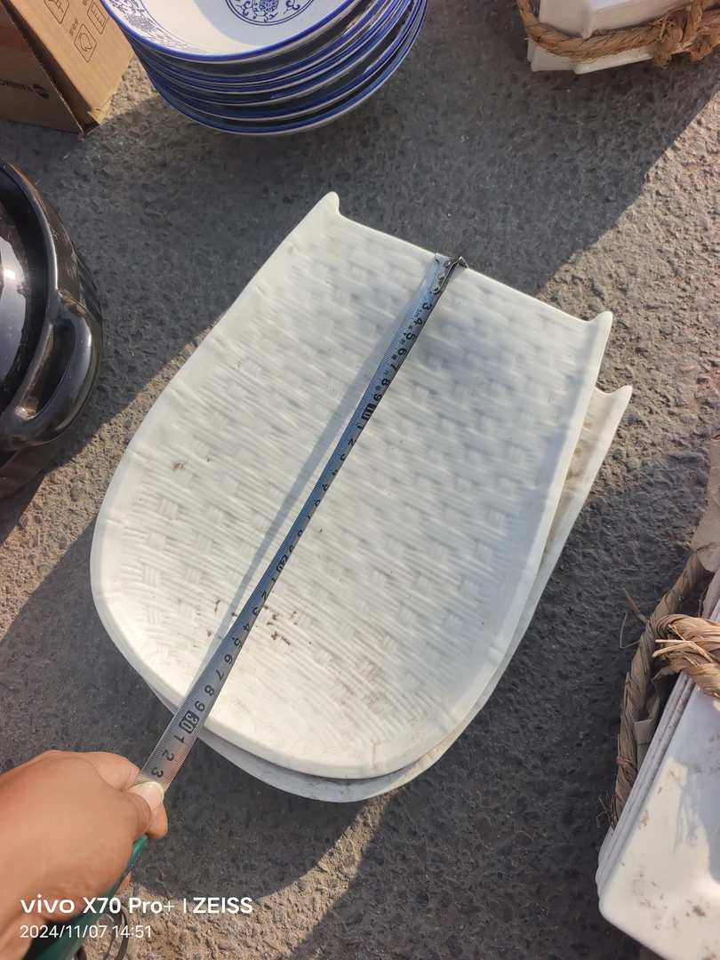 大簸箕陶瓷手工中式盘子餐具国营四厂库存餐盘商用瓷盘家用菜盘