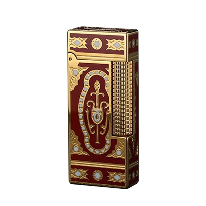 S.dubtnt 法国都柏特充气打火机 圣杯珐琅彩高档超薄不防风