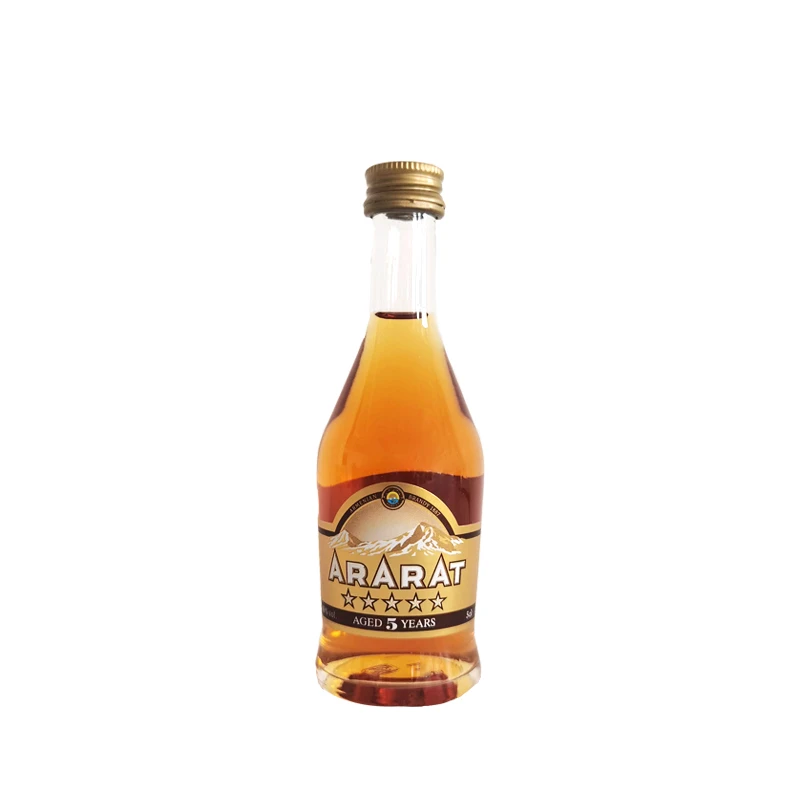 阿拉拉特白兰地5年50ml酒伴