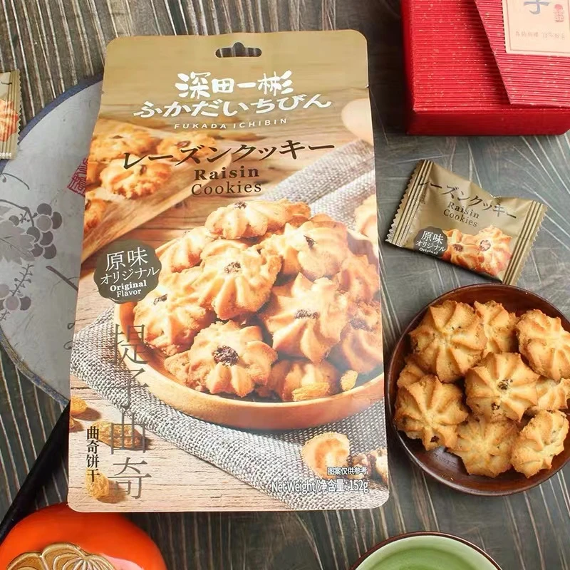 港式深田一彬提子曲奇袋装152g