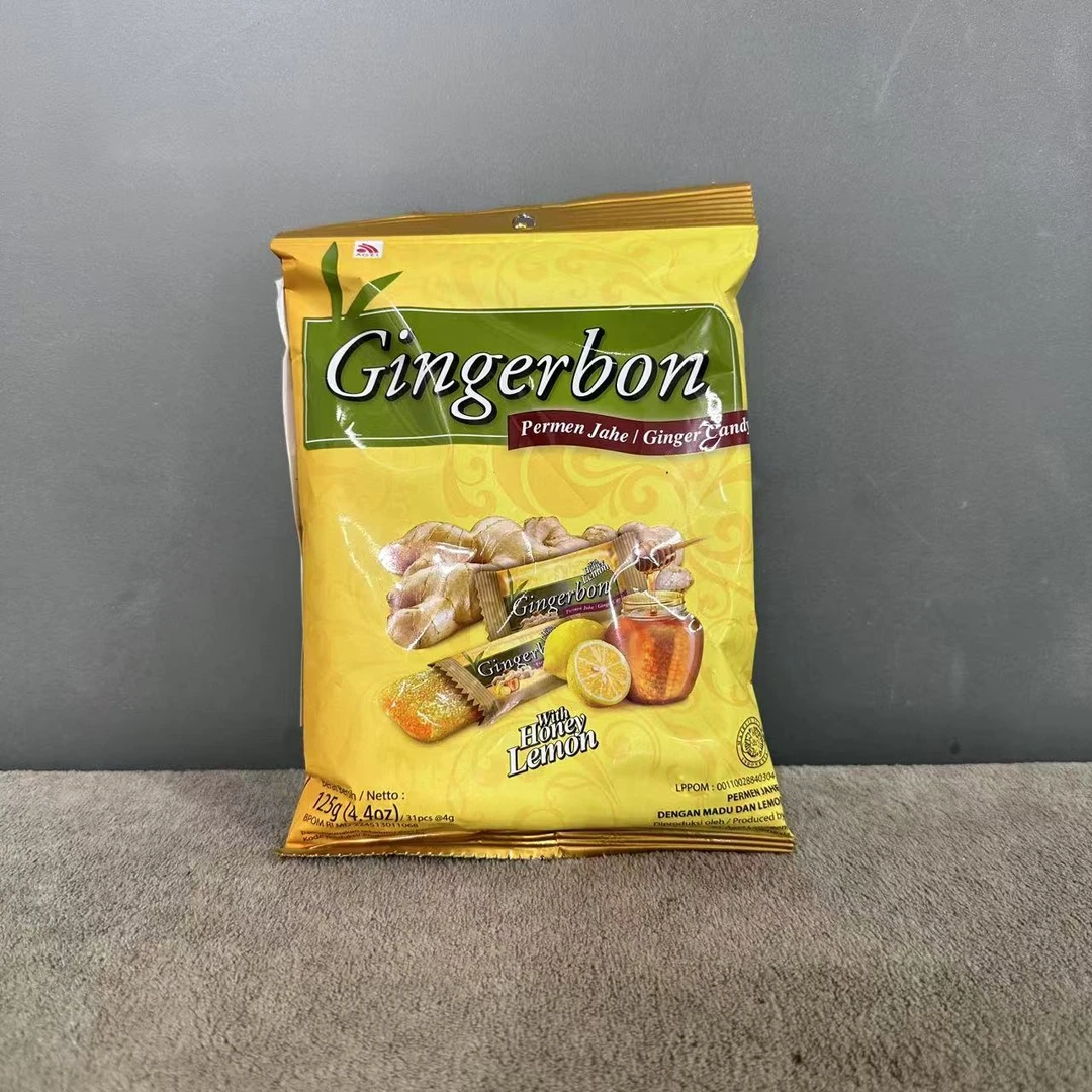 印尼进口津格伴姜糖蜂蜜柠檬味