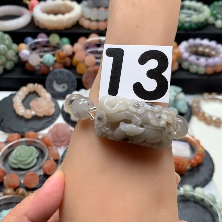 石英质玉手链未镶嵌