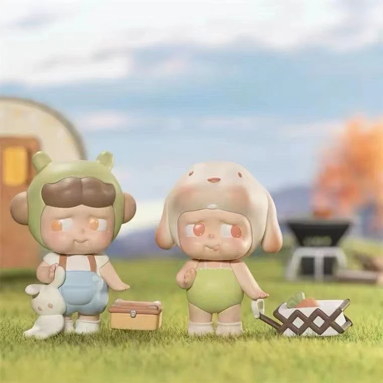 【MOO拆盒】judee精致露营系列潮玩盲盒手办