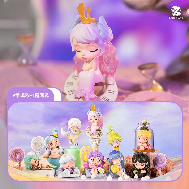 【MOO拆盒】LAURA盲盒心绪的颜色系列潮玩盲盒
