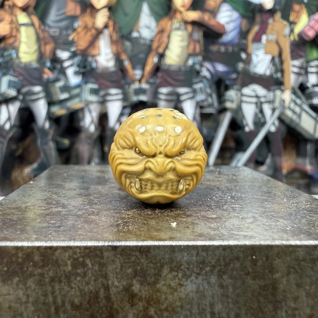 猴头 单颗 雕刻  龙纹恶僧新款  重工