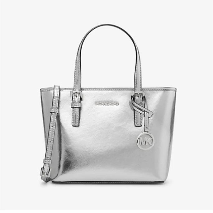 MICHAEL KORS/迈克高仕Jet Set Travel 银色 托特包微瑕无包装