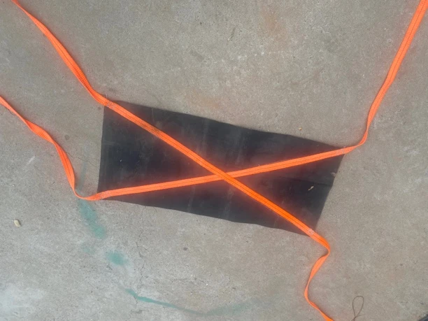 货车风扇防尘皮（绑上一块尘土就刮不起来了）