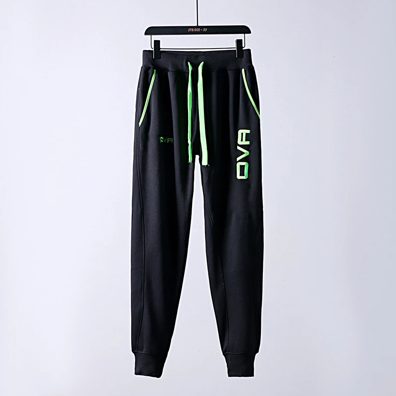 MC190757秋冬运动时尚宽松情侣休闲拉绒束脚运动卫裤（可配套装）