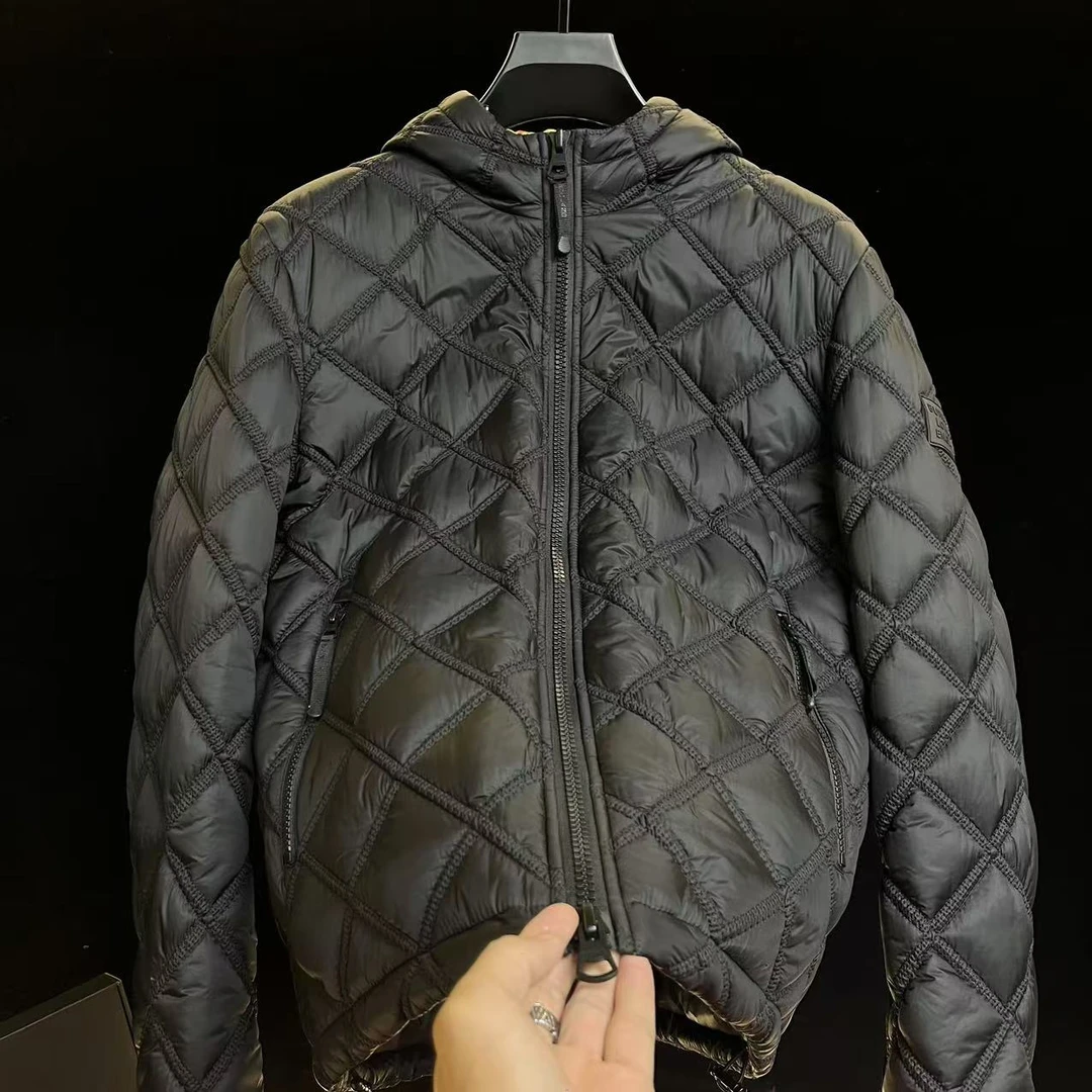 玖龙 5506冬季男装羽绒连帽款式商务休闲百搭款