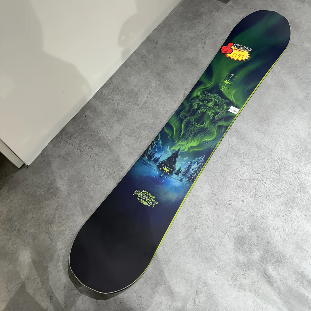 冷山NITRO滑雪板雪板全能入门进阶公园跳台滑雪板男款2223现货