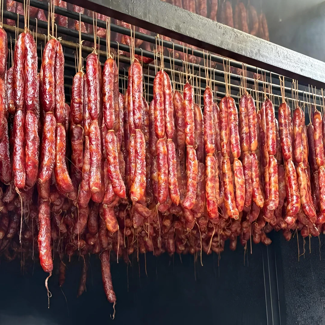 新鲜肉纯猪肉烟熏香肠香肠腊味肠