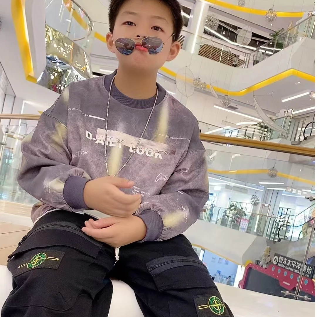 儿童卫衣福福福福福福