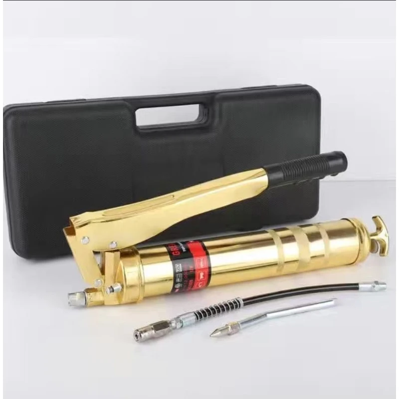 金色豪华版黄枪(塑盒！带个双手柄注油嘴）多种工业级升级