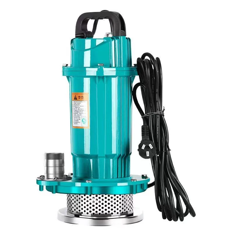 人民水泵QDX1.5-16-0.37单相潜水电泵小型微型潜水泵220Ⅴ绝缘型号