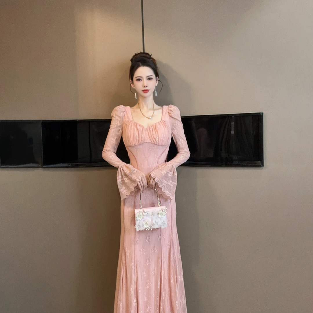 【设计师定制】修身显瘦气质百搭高级感连衣裙80286