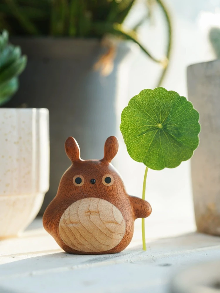 【龙猫车载香薰】创木工坊汽车车内饰品摆件高档男女精油扩香摆件1