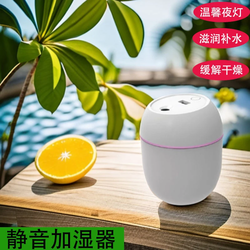 新款萌蛋USB迷你加湿器家用桌面卧室空气净化器小型纳米雾化喷雾