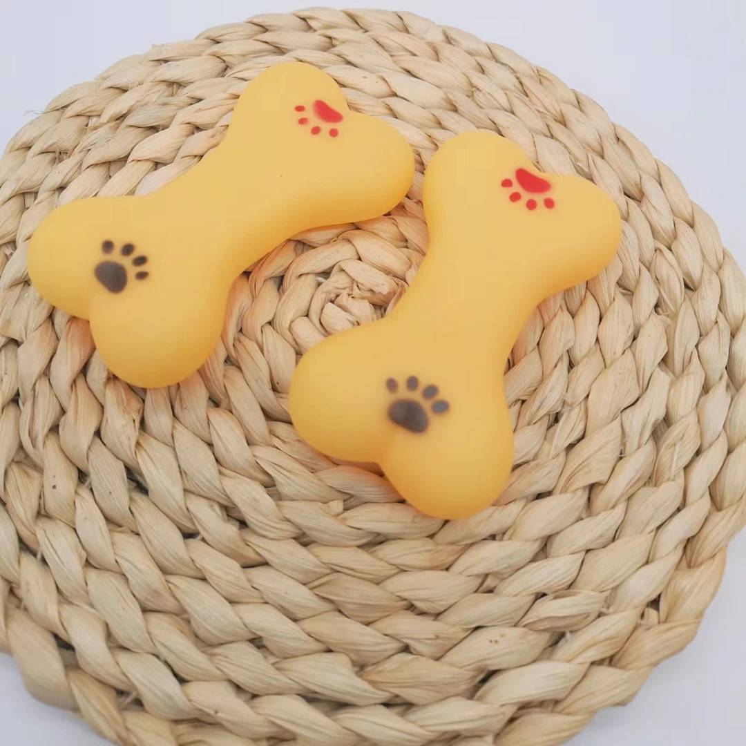 宠物玩具猫狗玩具小骨头9*5CM磨牙耐咬发声玩具